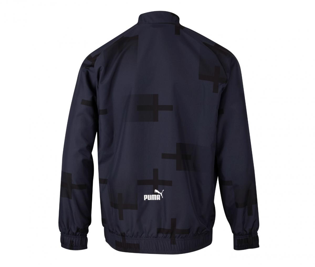OM Pre-Match Jacket Black/Night Blue