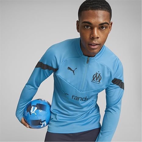 Camiseta de entrenamiento OM Celeste