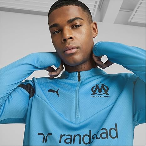 Camiseta de entrenamiento OM Celeste