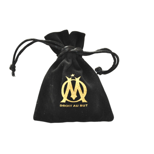 Collier Médaille + Chaîne Coeur OM En Acier Doré À L'or Fin