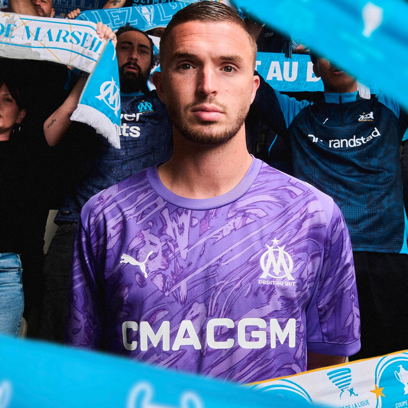 Maillot Gardien Violet OM 25/26