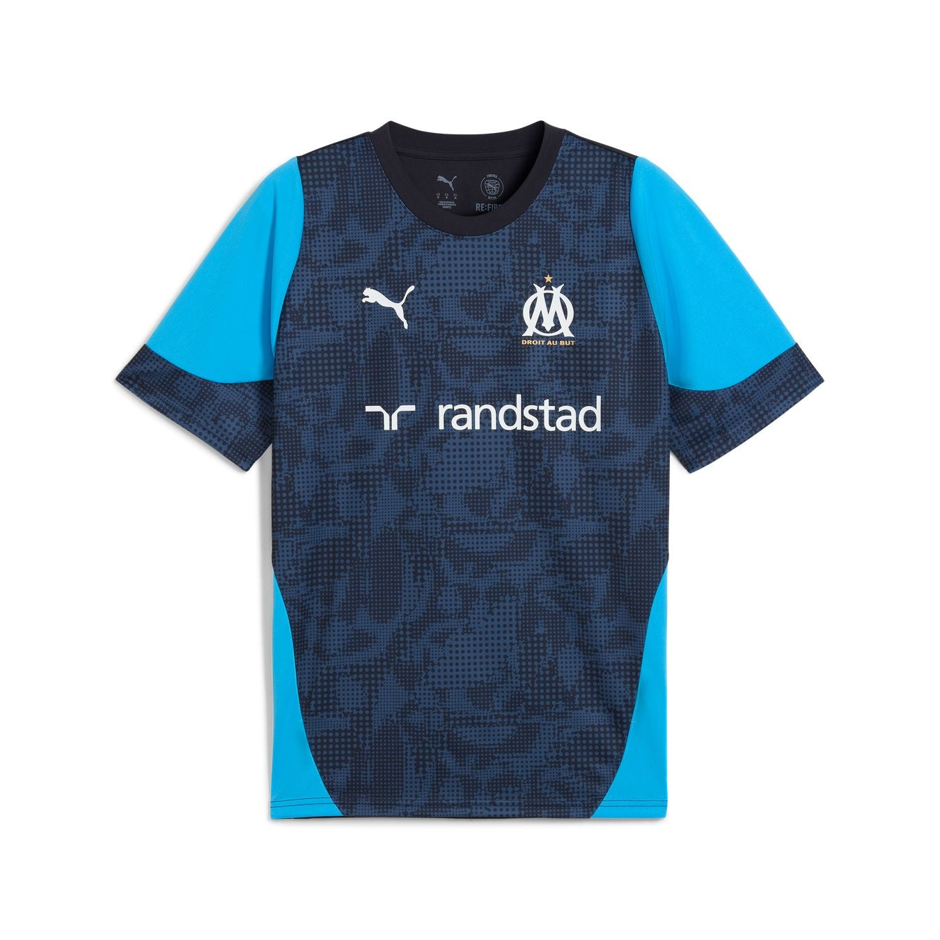 Maillot entrenamiento OM blanco infantil