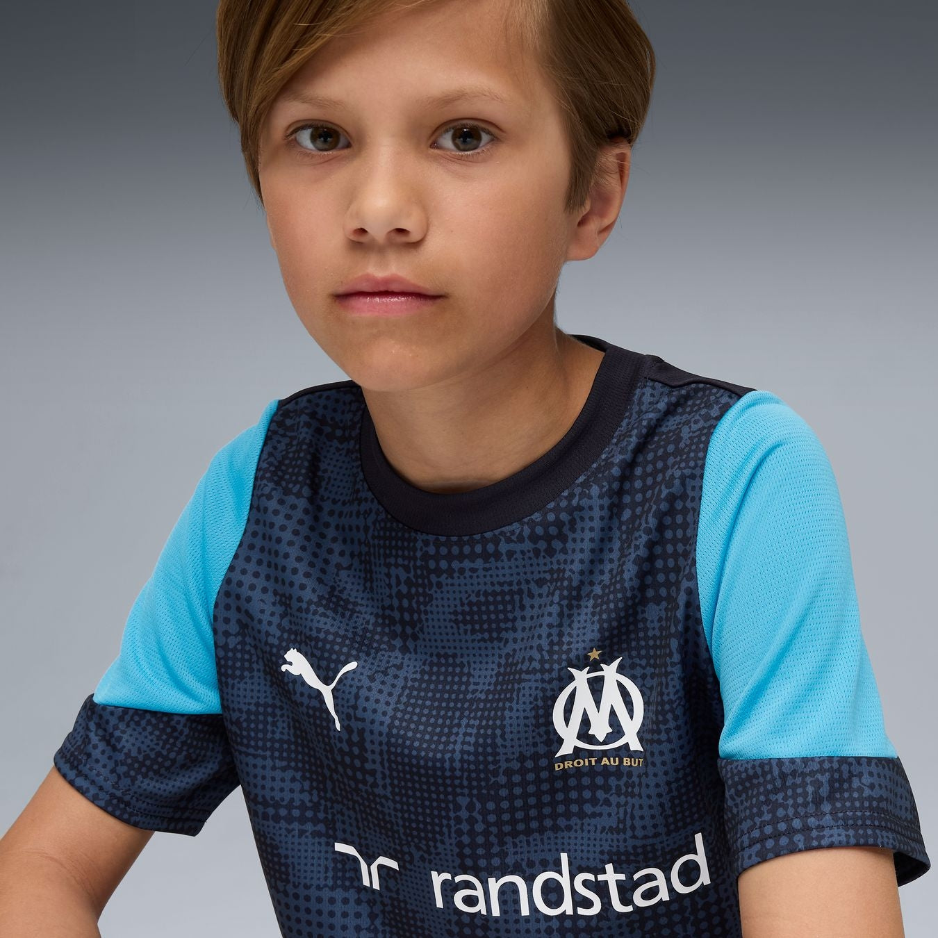 Maillot entrenamiento OM blanco infantil