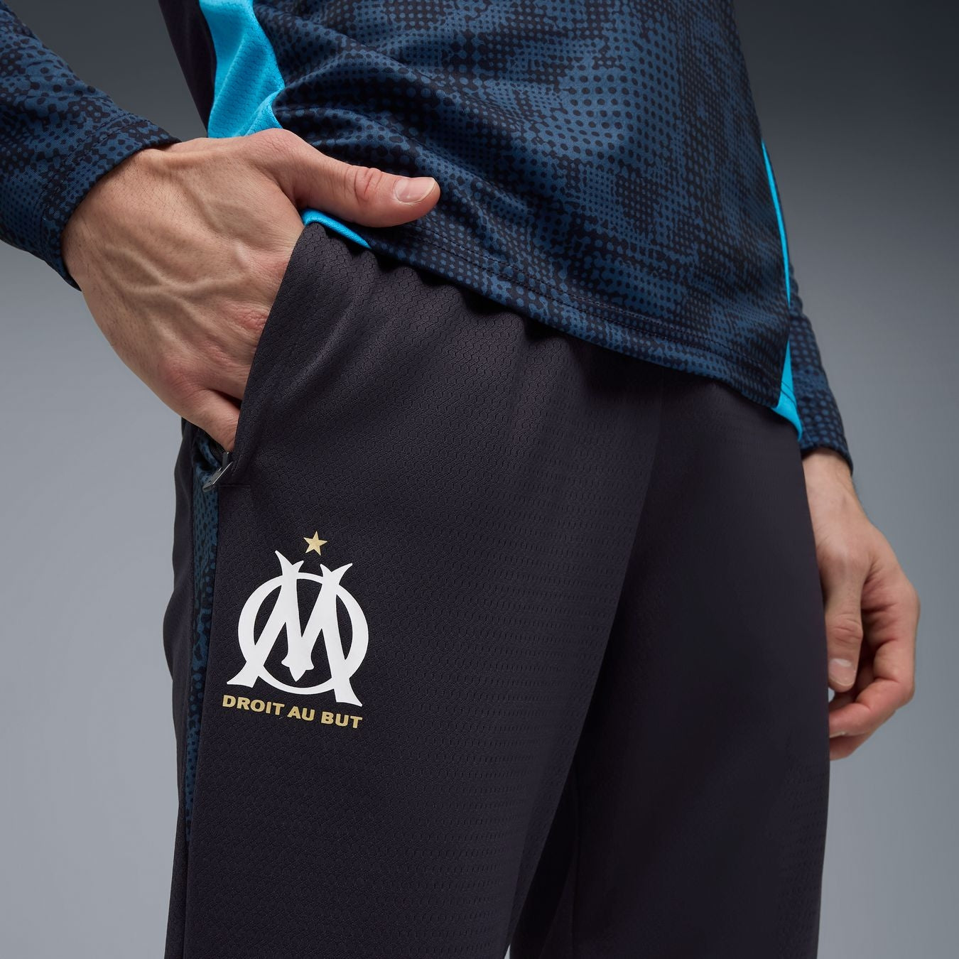 Pantalon Training Bleu Navy OM