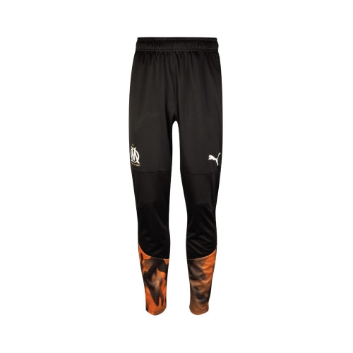 Pantalon Training OM Noir/Orange Enfant