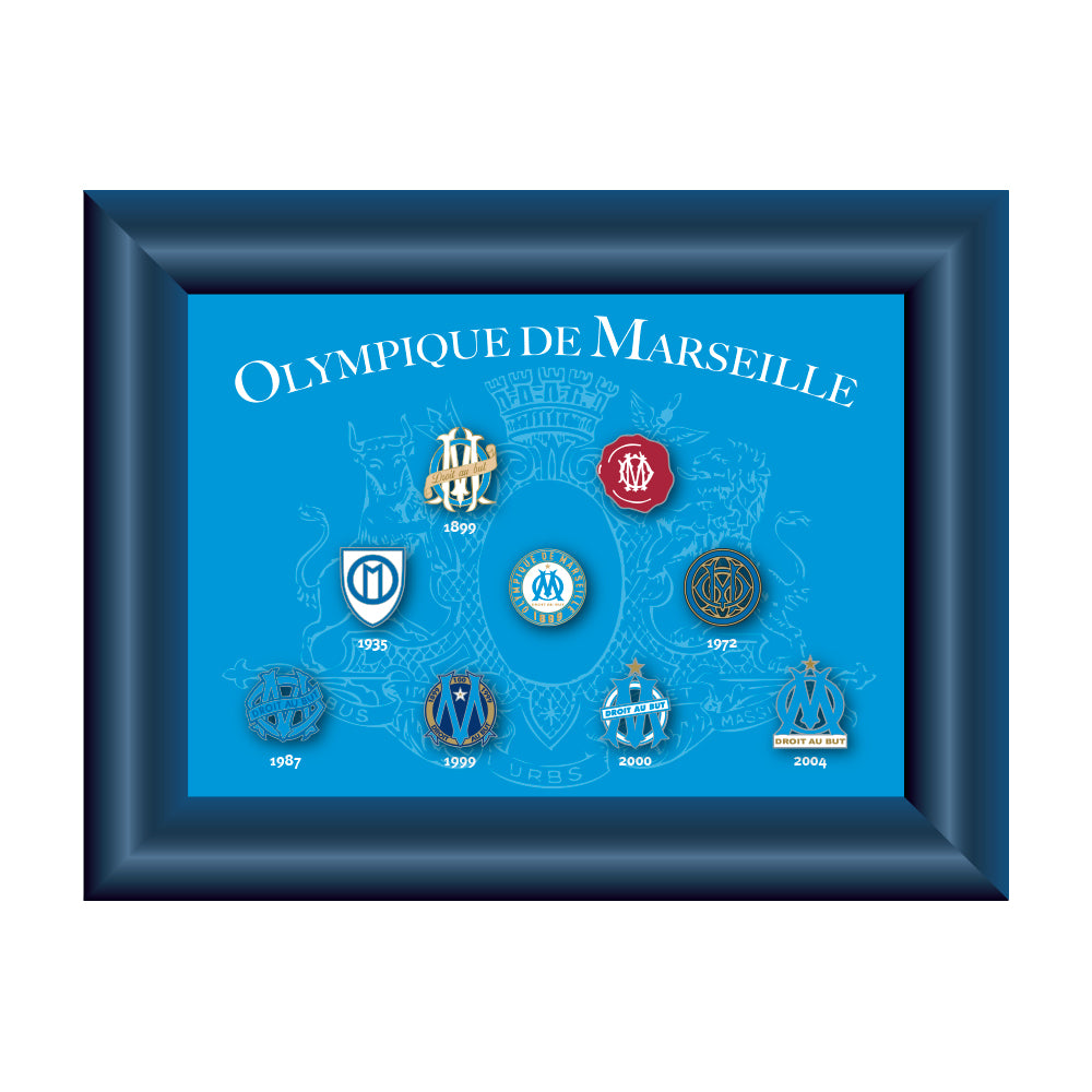 Maillot vintage domicile OM Olympique de Marseille 1991/1992 (L) - Back Maillot vintage domicile OM Olympique de Marseille 1991/1992 (L) - Back