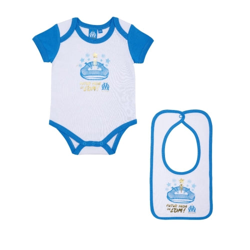 Conjunto Body + Babero bebé niño OM