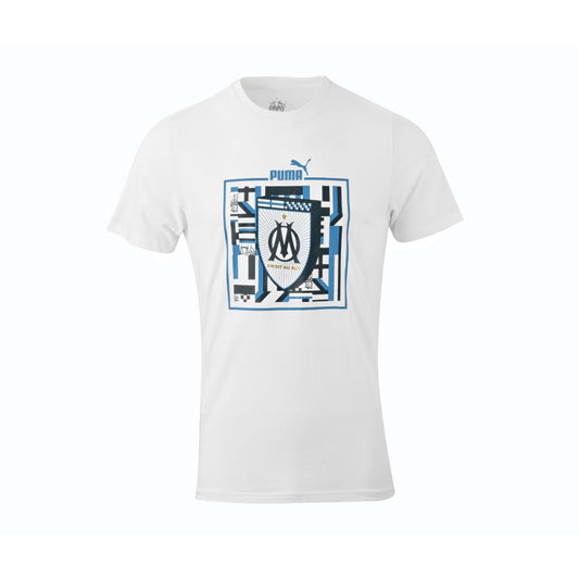 Maillot entrenamiento OM blanco infantil