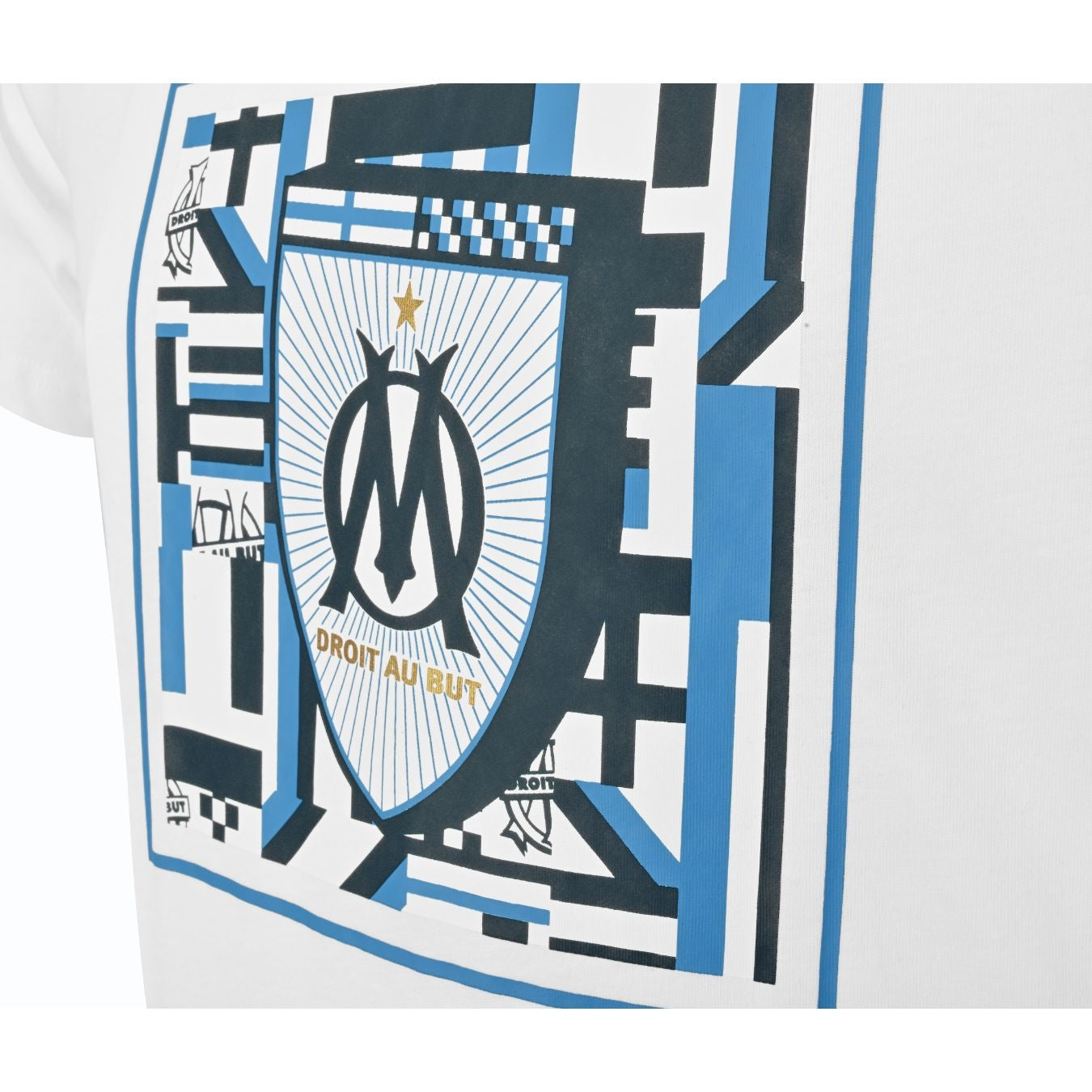 Maillot entrenamiento OM blanco infantil