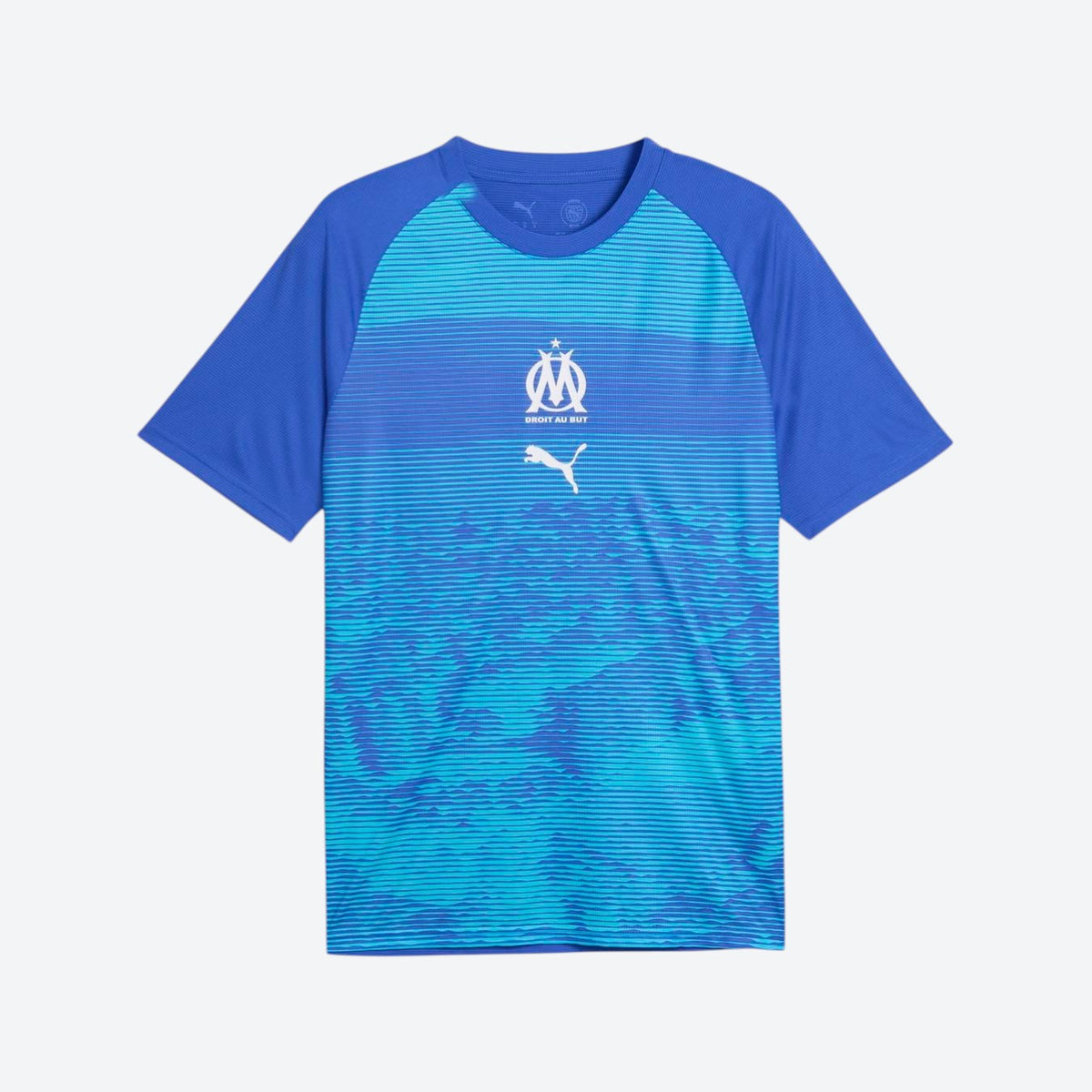 MAILLOT OM PRÉ-MATCH BLEU