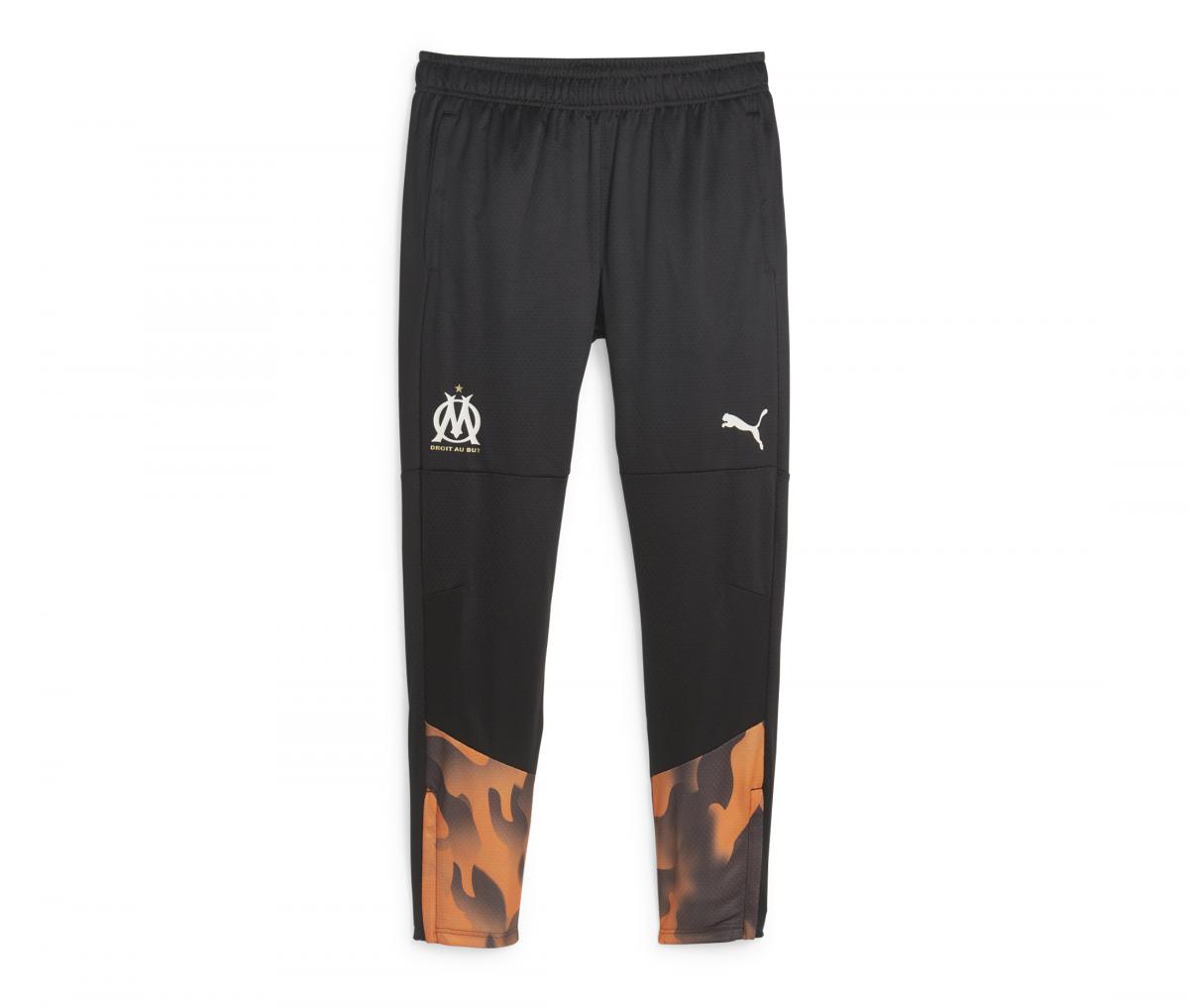 Pantalón Deportivo Om Negro/Naranja 