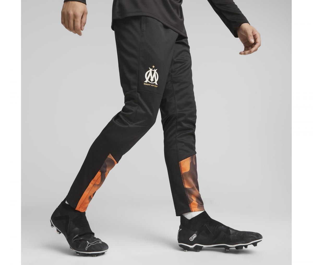 Pantalón Deportivo Om Negro/Naranja 