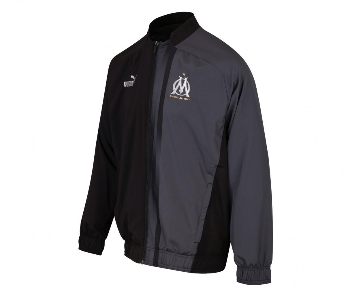 OM Pre-Match Jacket Grey/Black 