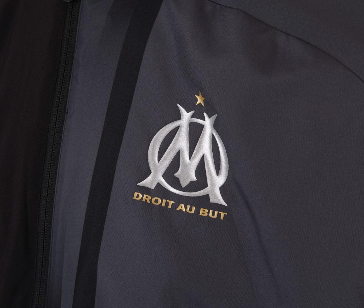 OM Pre-Match Jacket Grey/Black 