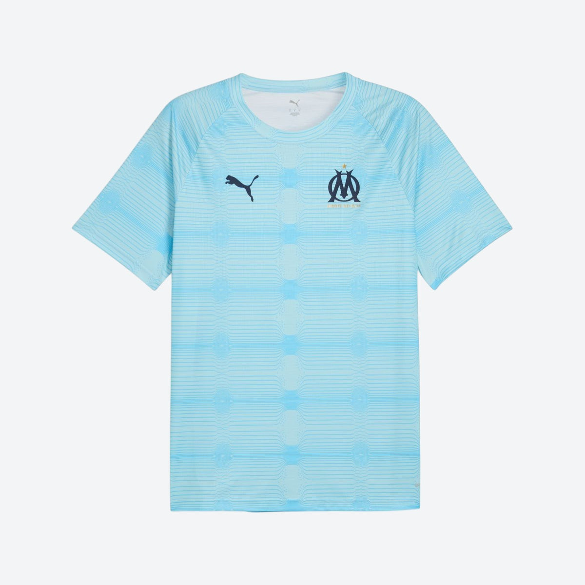 MAILLOT PRÉ-MATCH BLEU CIEL OM