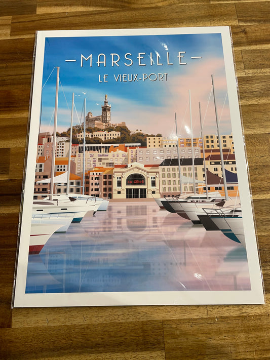 Marseille resin magnet panels