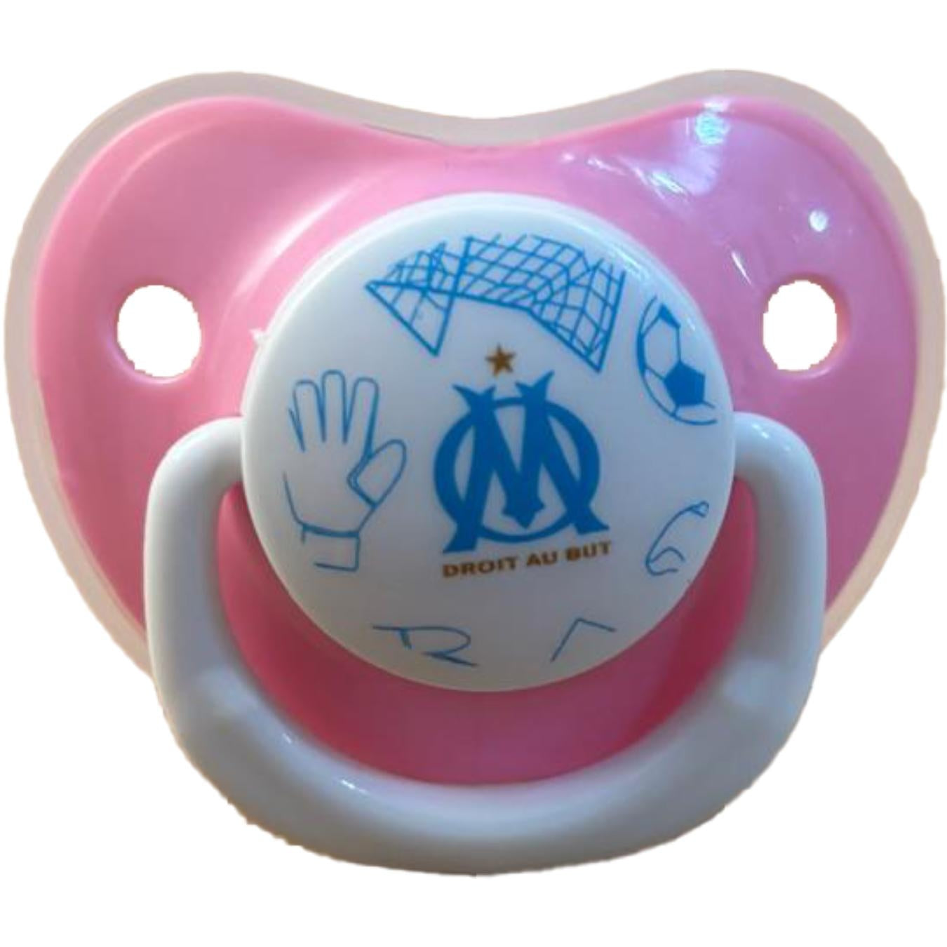 Set De 2 Sucettes Roses OM