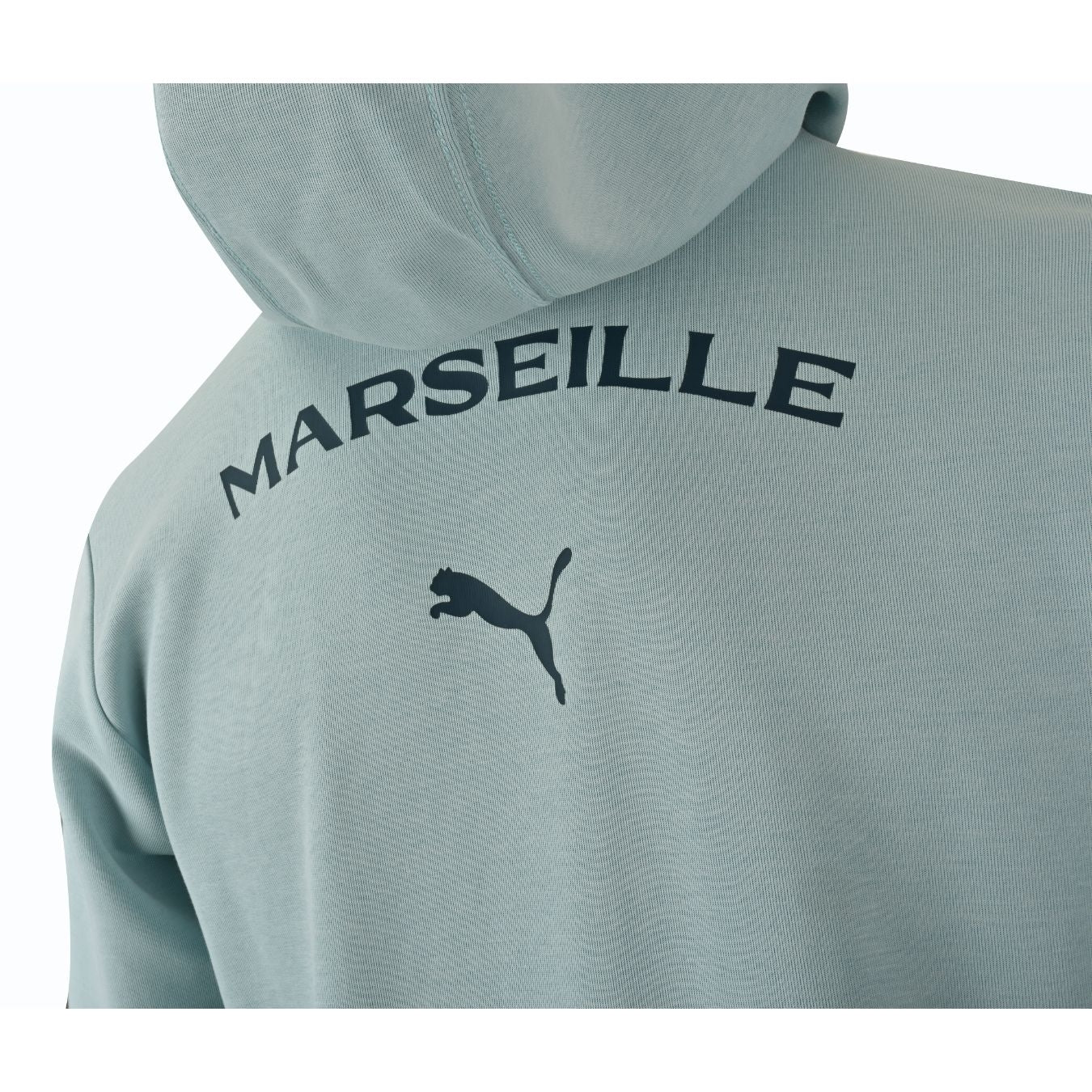 Veste capuche CASUAL bleu turquoise OM