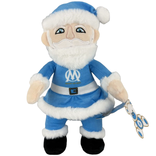 Peluche Père Noël Olympique De Marseille