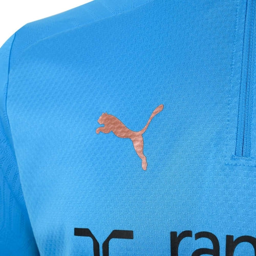 Training Top 1/4 Zip OM Bleu Azur