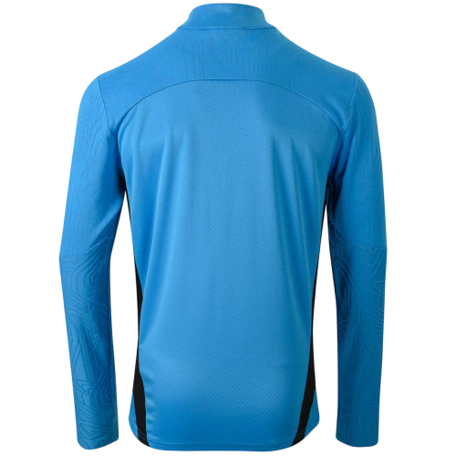 Training Top 1/4 Zip OM Bleu Azur