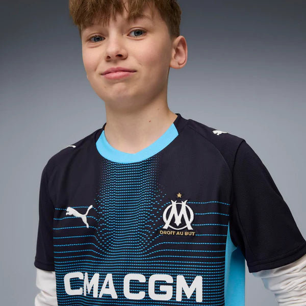 Maillot OM Extérieur 25/26 Junior