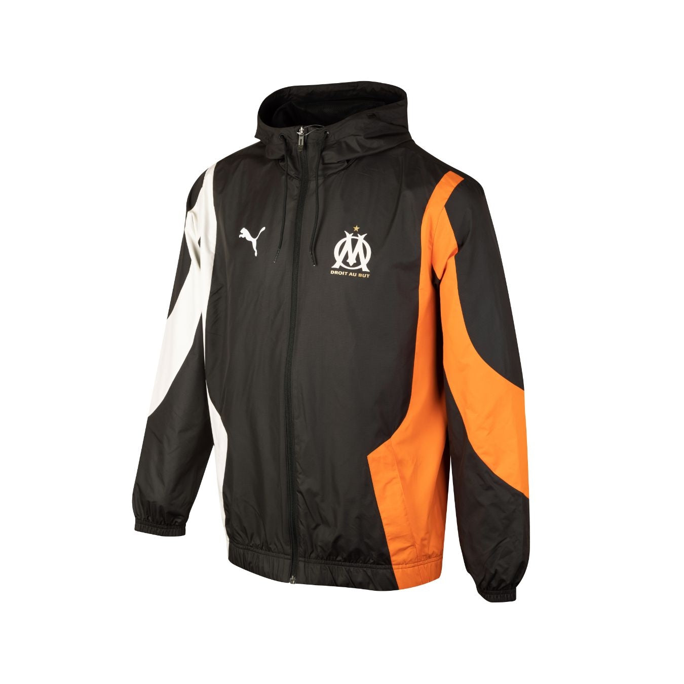 OM Pre-Match Jacket Black/Orange