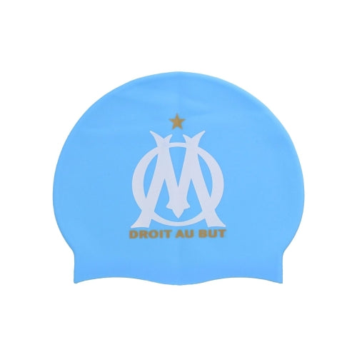 OM Blue Swimming Cap