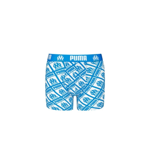 Puma OM White/Blue Boxer Shorts for Kids