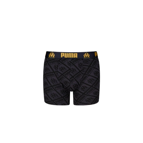 Puma OM Black/Gold Boxer Shorts for Kids