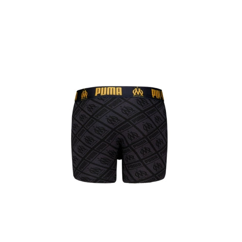 Puma OM Black/Gold Boxer Shorts for Kids