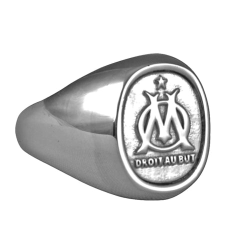 Anillo De Sello OM En Plata