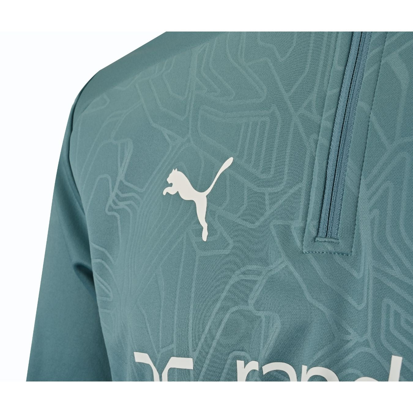 Fleece Polaire Training OM Bleu Turquoise