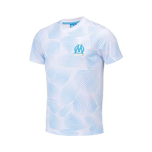 Maillot Supporter Om Blanc Enfant