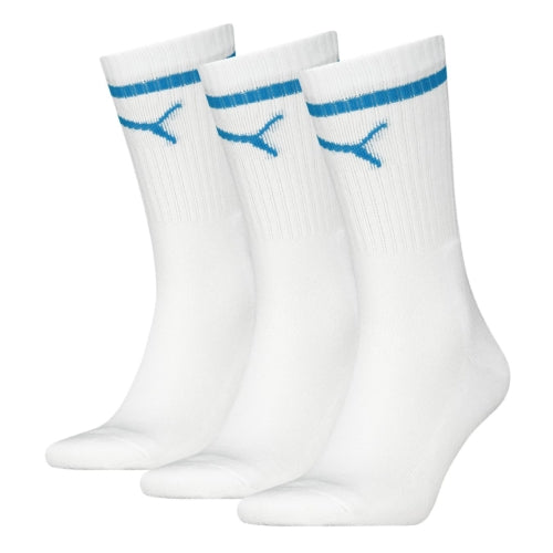 Pack de 3 pares de calcetines deportivos OM blancos