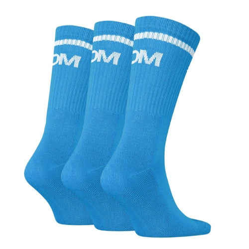 Pack de 3 pares de calcetines deportivos OM Azul