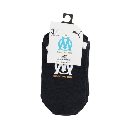 Pack of 3 Pairs of Black OM Socks