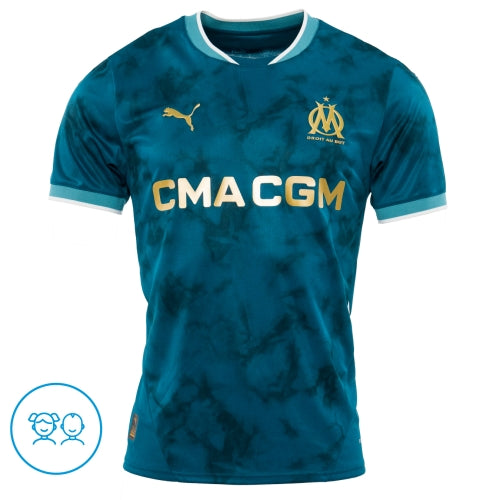 Maillot OM Extérieur 24/25 Enfant