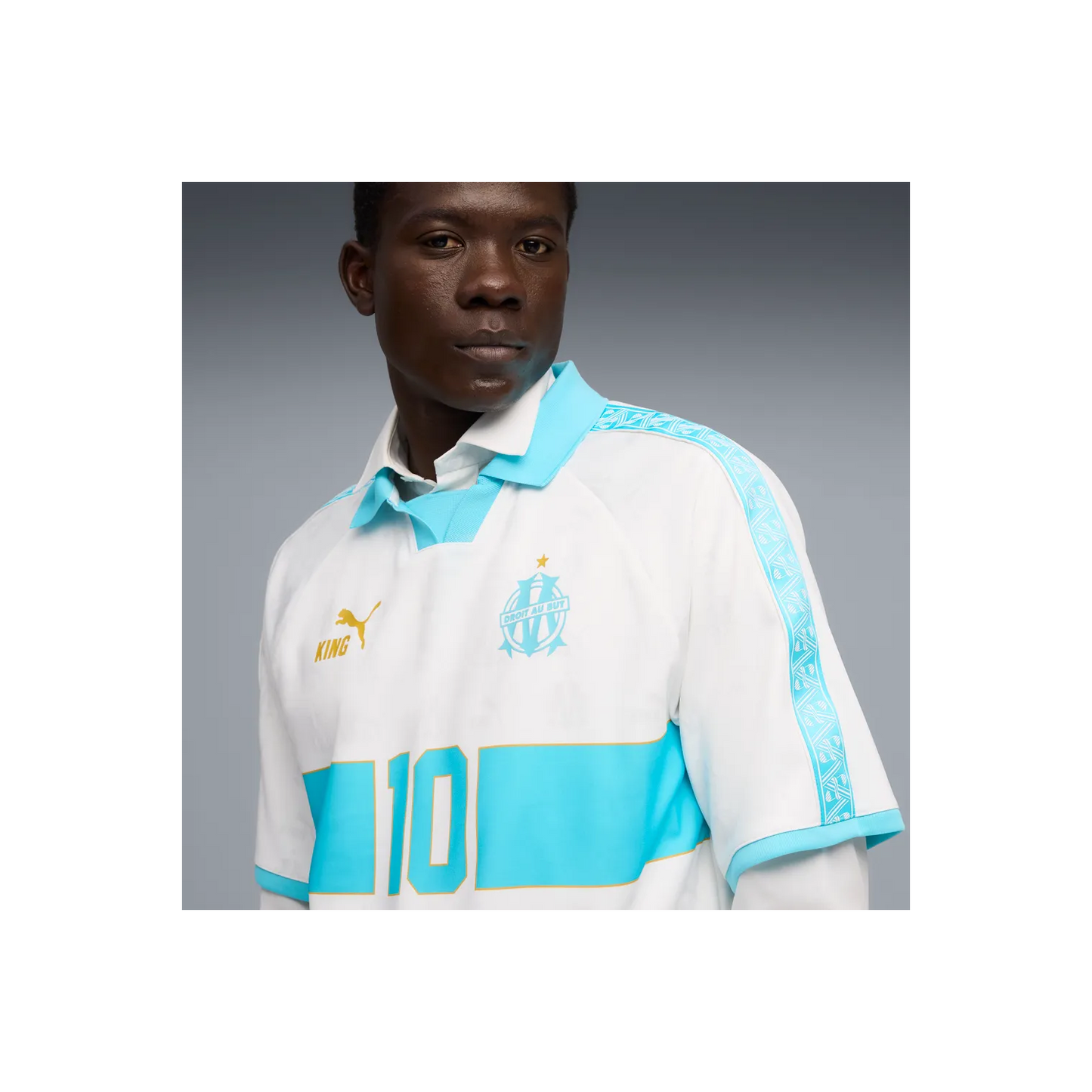 Maillot OM King Retro blanc