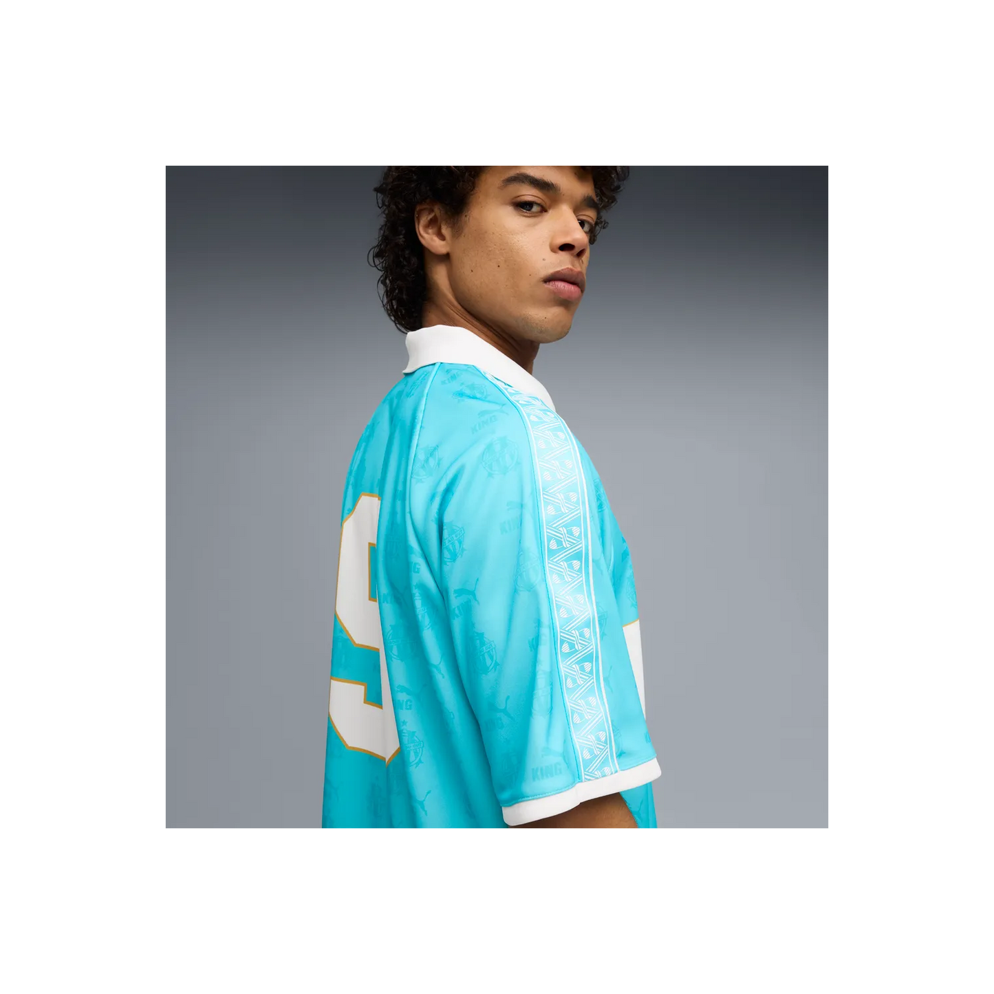 Maillot OM King Retro bleu