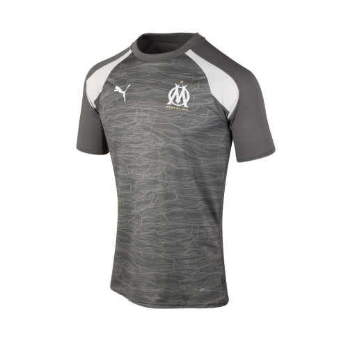 OM Pre-Match Grey Jersey