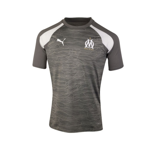 OM Pre-Match Grey Jersey