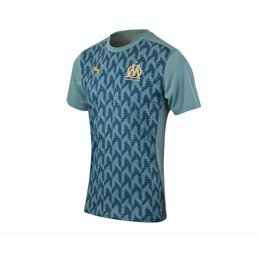 Maillot Pre-Match OM Bleu Turquoise