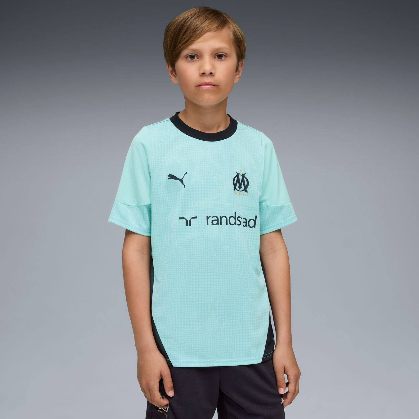 Maillot entrenamiento OM blanco infantil