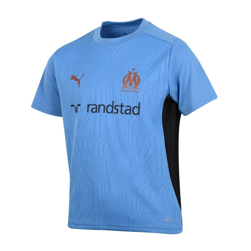 Maillot Training OM Bleu Azur Enfant