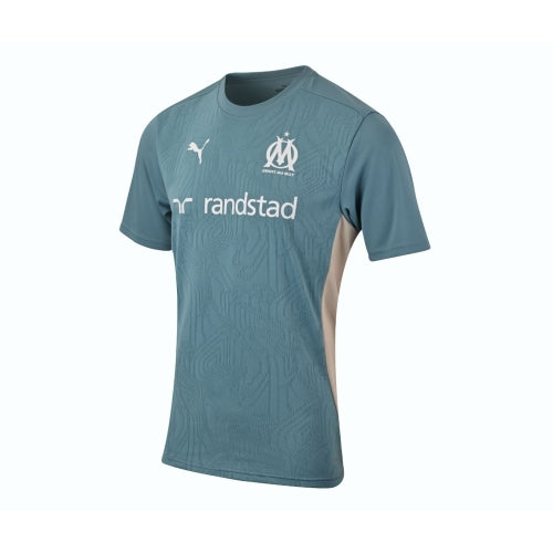 Maillot Training OM Bleu Turquoise