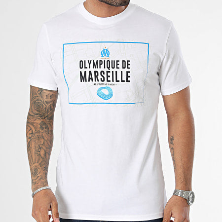 Tee Shirt Localisation Velodrome Blanc