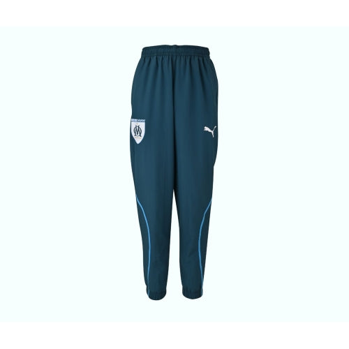 Pantalon Pre-Match OM Bleu Océan