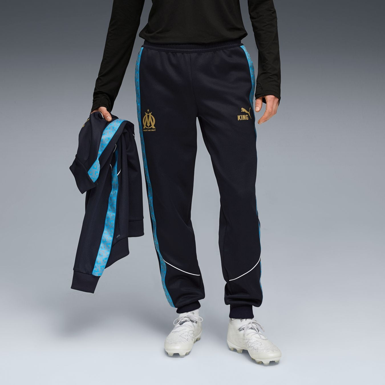 OM Sky Blue Pre-Match Pants