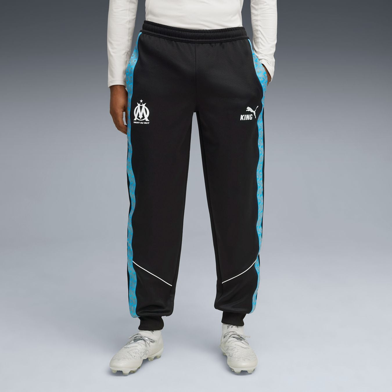 OM Sky Blue Pre-Match Pants